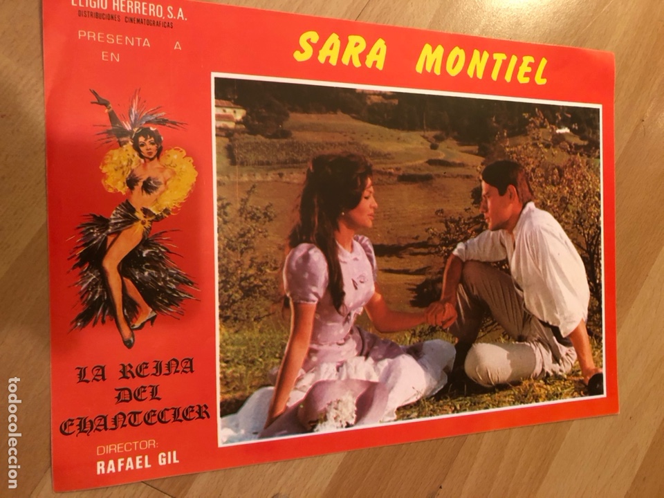 Cine: Fotocromo la reina del chantecler.sara sarita Montiel