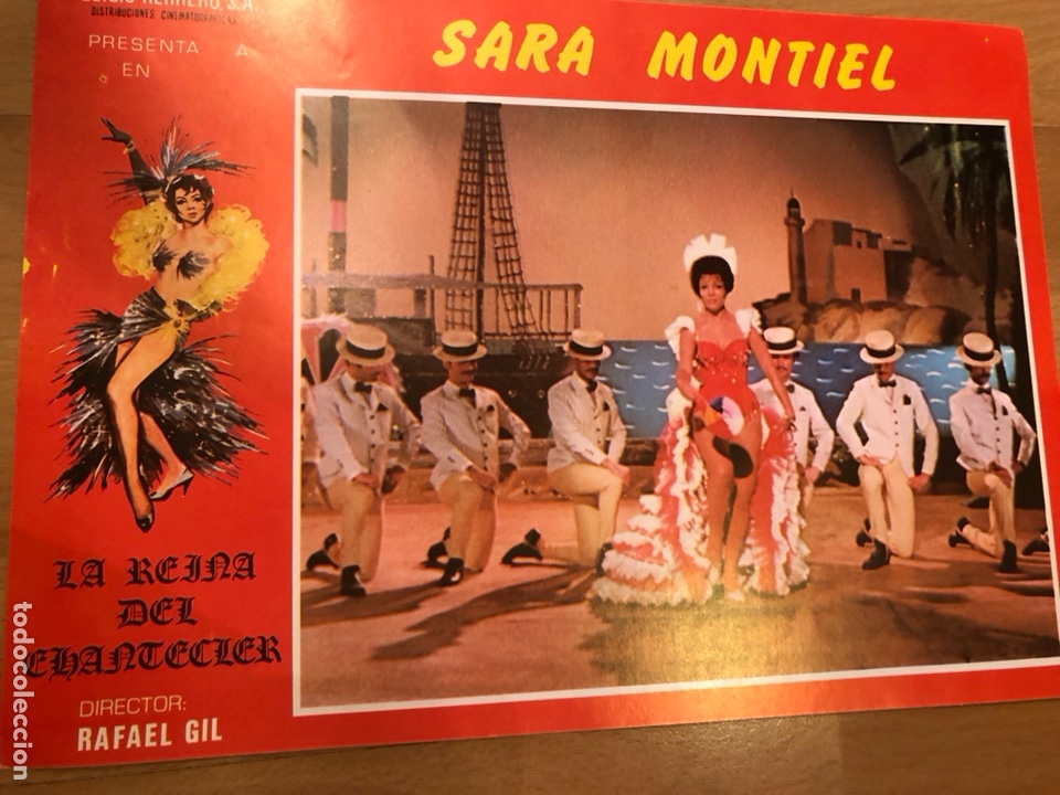 Cine: Fotocromo la reina del chantecler.sara sarita Montiel