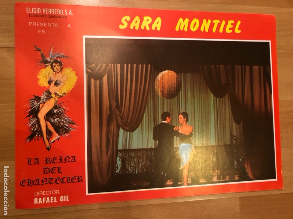Cine: Fotocromo la reina del chantecler.sara sarita Montiel