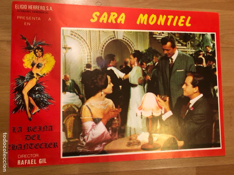 Cine: Fotocromo la reina del chantecler.sara sarita Montiel