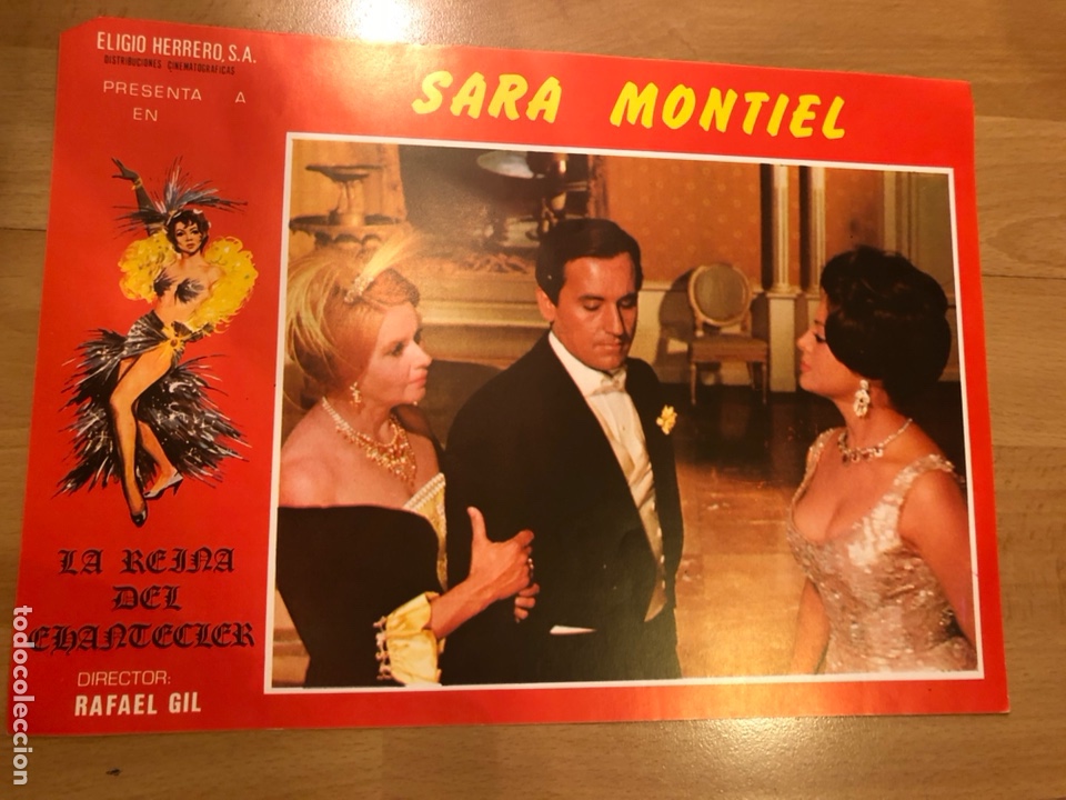 Cine: Fotocromo la reina del chantecler.sara sarita Montiel Ana mariscal