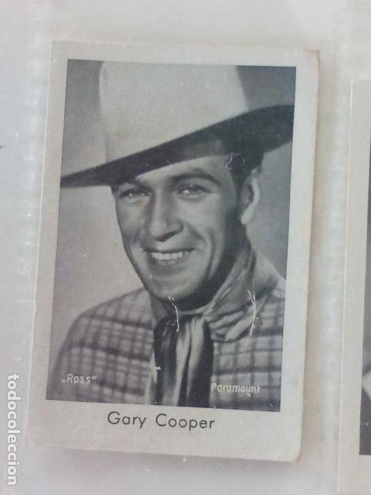 Cine: CROMO DE ACTOR CINE.# N&ordm; 700. Gary Cooper. A&Ntilde;OS 30 JOSETTI zigaretten filmbilder Card