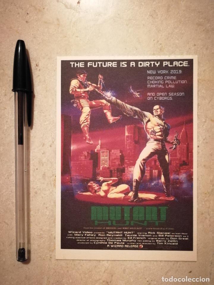 Cine: IMPRESO PAPEL -9*13- MUTANT HUNT - ALBUM - TERROR - GORE - CIENCIA FICCION