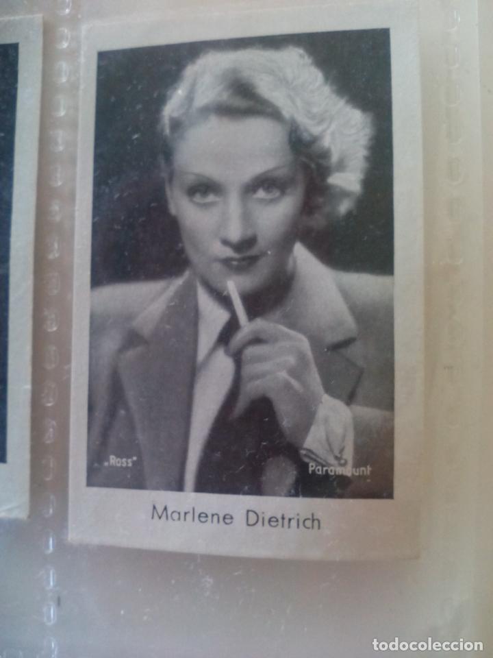 Cine: CROMO DE ACTOR CINE.# N&ordm; 554. Marlene Dietrich. A&Ntilde;OS 30 JOSETTI zigaretten filmbilder Card