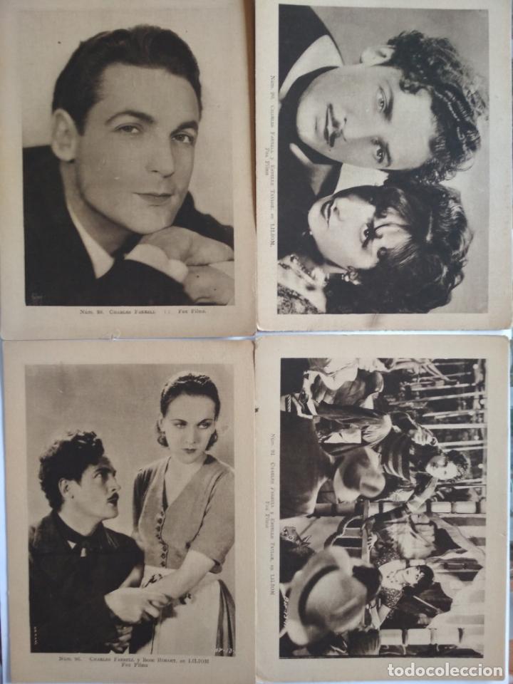 Cine: ESTAMPAS DEL CINEMA N&ordm; 12, LILIOM, FOX FILM , 7 CARTULINAS MEDIDAS 14,5X19,5