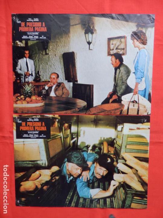 Cinema: de presidio a primera pagina, 2 fotocromos, richad wildmark mickey rooney
