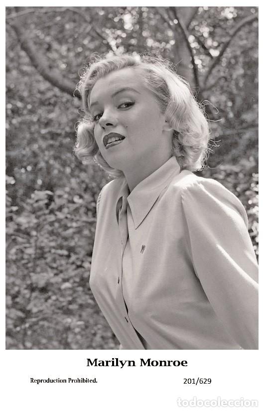Cine: MARILYN MONROE - Film star Pin Up PHOTO POSTCARD - 201-629 Swiftsure Postcard