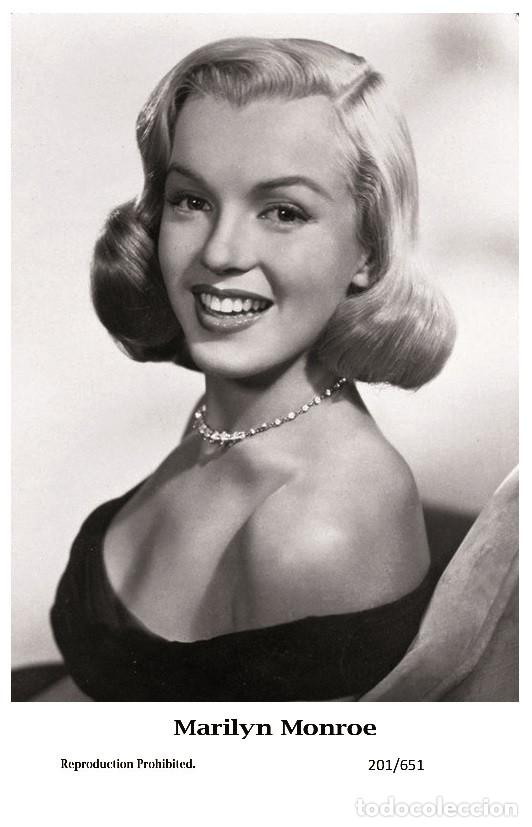 Cine: MARILYN MONROE - Film star Pin Up PHOTO POSTCARD - 201-651 Swiftsure Postcard