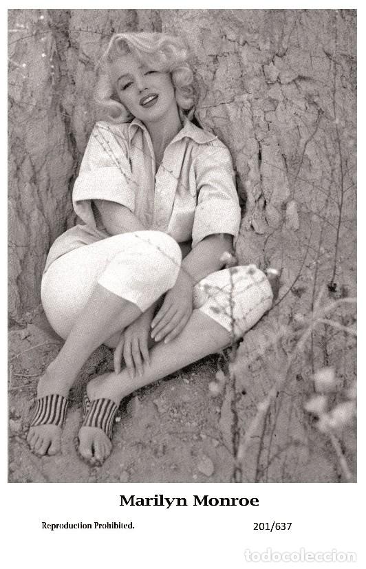 Cine: MARILYN MONROE - Film star Pin Up PHOTO POSTCARD - 201-637 Swiftsure Postcard