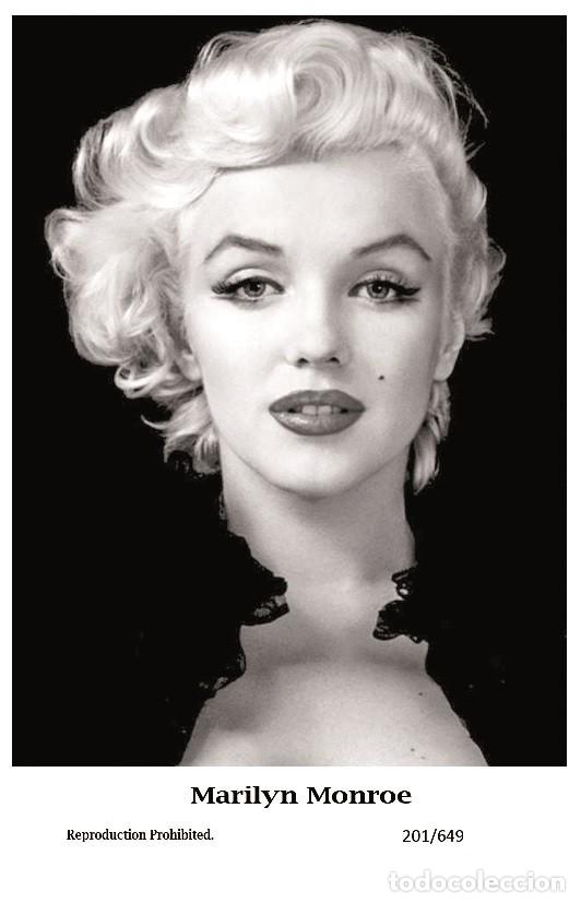 Cine: MARILYN MONROE - Film star Pin Up PHOTO POSTCARD - 201-649 Swiftsure Postcard
