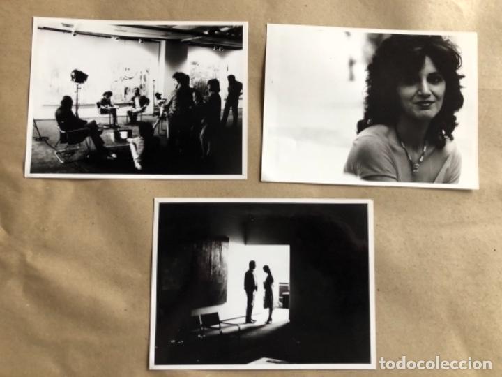 Cine: PARES O NONES (JOS&Eacute; LUIS CUERDA 1982). LOTE DE 3 FOTOGRAF&Iacute;AS EN B/N DE LA PEL&Iacute;CULA. S&Iacute;LVIA MUNT, ..