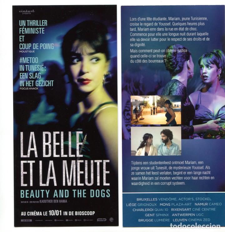 Cine: LA BELLE ET LA MEUTE, de Kaouther ben Hania. Tama&ntilde;o 10 X 21 cms.