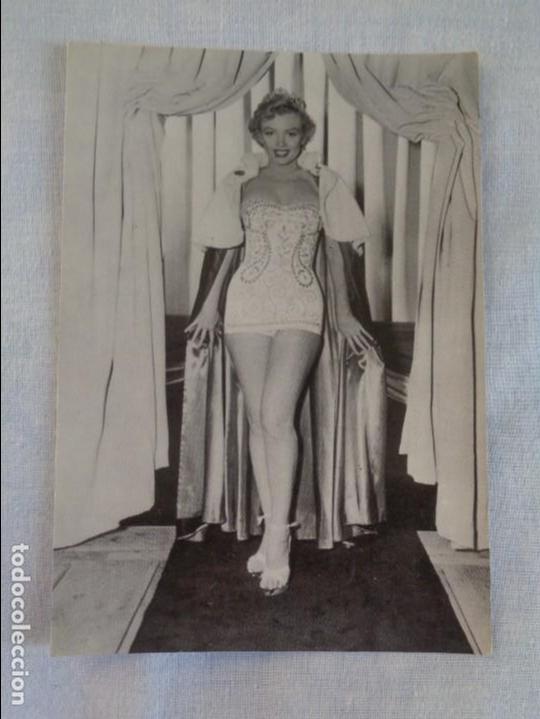 Cine: POSTAL FOTOGRAFICA DE MARILYN MONROE ~ ZOETROPE IMAGES ~ SIN CIRCULAR