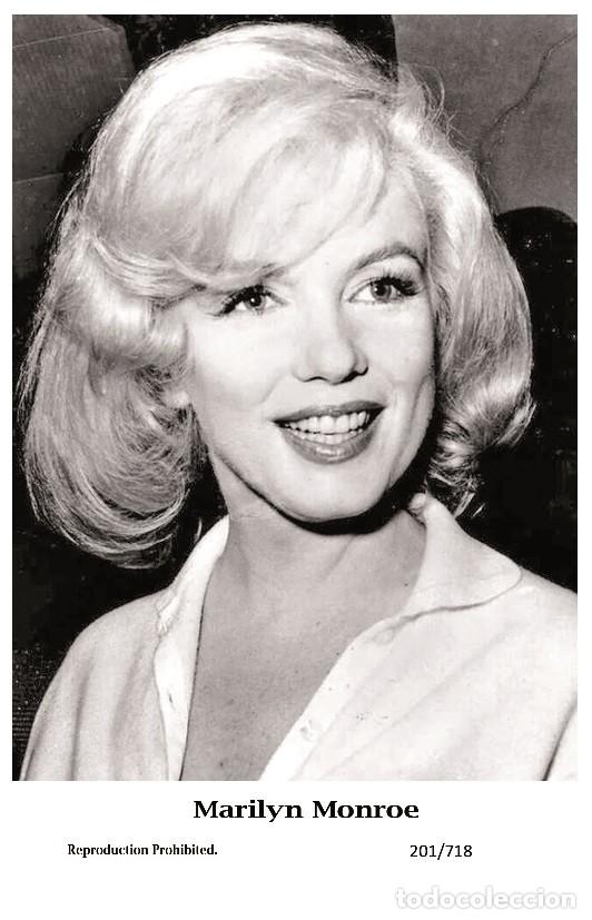 Cine: MARILYN MONROE - Film star Pin Up PHOTO POSTCARD - 201-718 Swiftsure Postcard