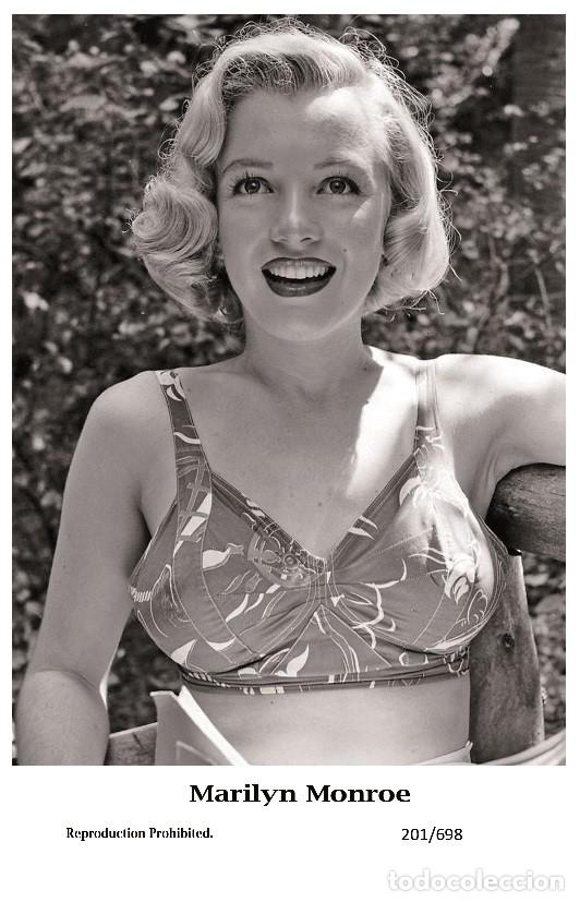 Cine: MARILYN MONROE - Film star Pin Up PHOTO POSTCARD - 201-698 Swiftsure Postcard