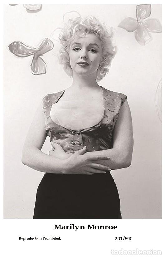 Cine: MARILYN MONROE - Film star Pin Up PHOTO POSTCARD - 201-690 Swiftsure Postcard