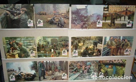 Cine: EL PUENTE DE REMAGEN. SET COMPLETO 12 FOTOCROMOS. GEORGE SEGAL, ROBERT VAUGHN, BEN GAZZARA.