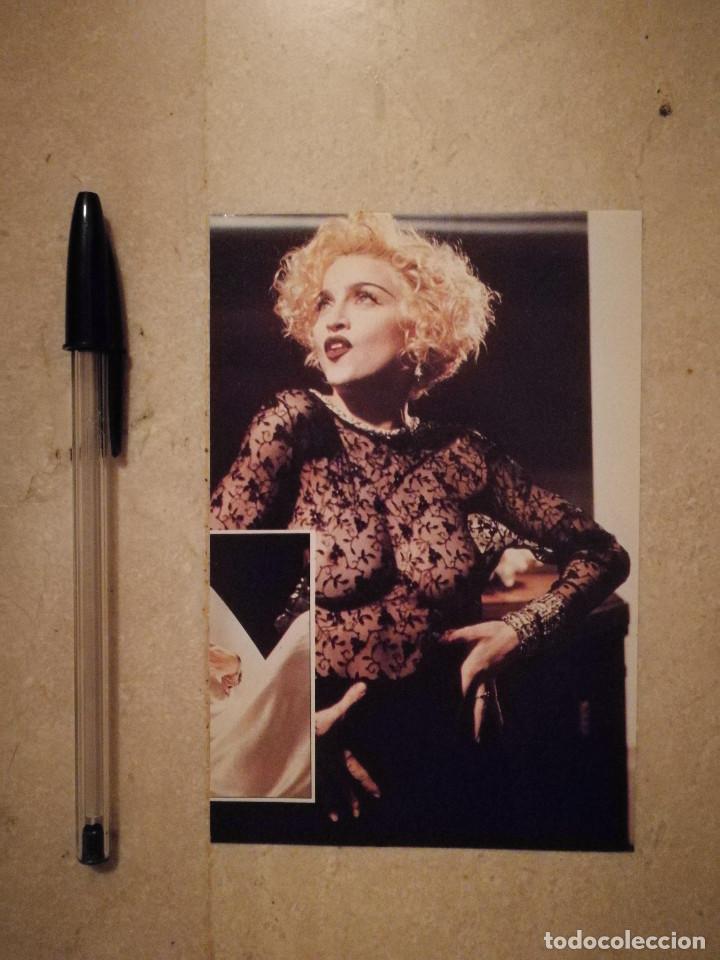 Cine: TARJETA PAPEL GRUESO -10*15- MADONNA - ARCHIVO - BAILE CONCIERTO
