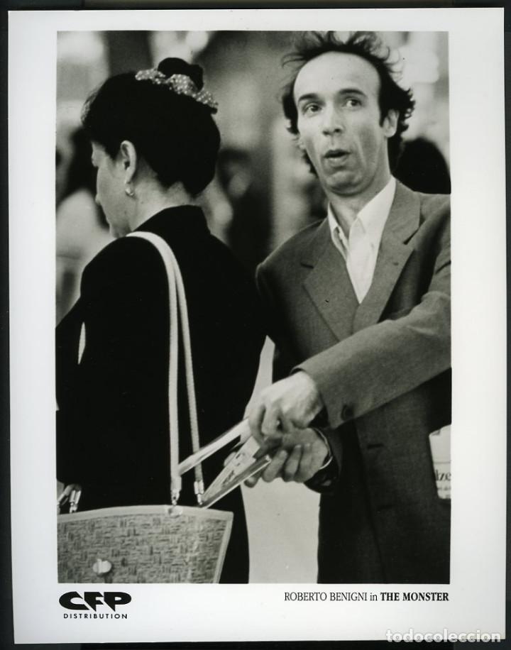 Kino: EL MONSTRUO - 1994 - ROBERTO BENIGNI - NICOLETTA BRASCHI - FOTOGRAFIA ORIGINAL AMERICANA 20X25