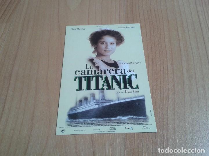 Cine: Postal Cine -- La Camarera del Titanic -- Bigas Luna -- Aitana S&aacute;nchez Gij&oacute;n, Olivier Mart&iacute;nez