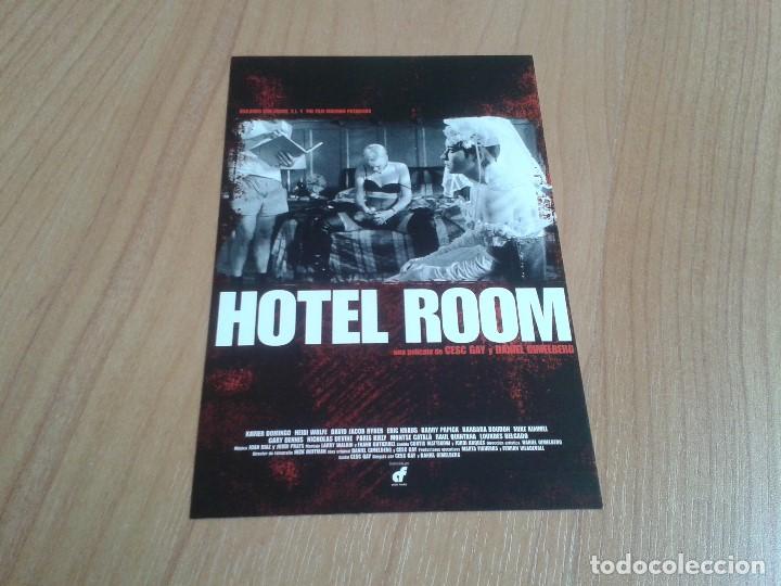 Cine: Postal Cine -- Hotel Room -- Cesc Gay y Daniel Gimelberg -- Xabier Domingo, Heidi Wolfe, Eric Kraus
