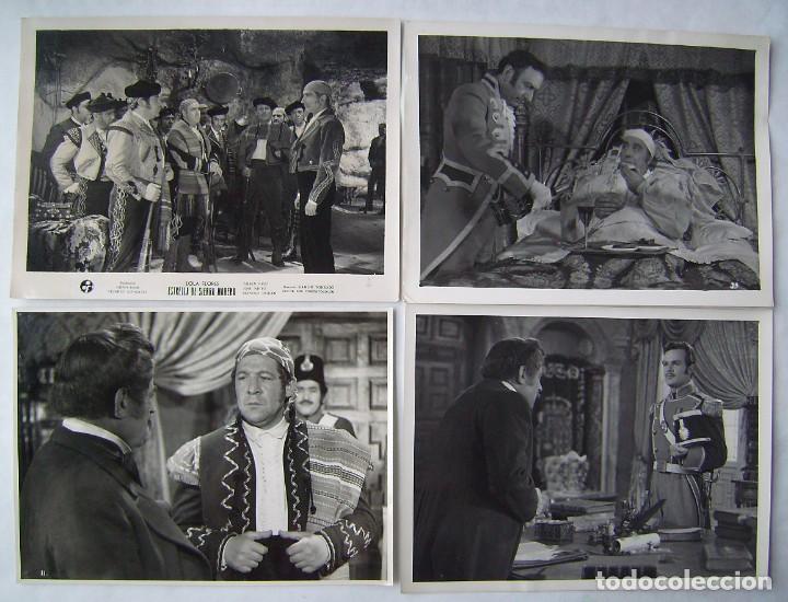 Cine: 4 FOTOS en brillo de ESTRELLA DE SIERRA MORENA, con Lola Flores. 18 X 24 cms..