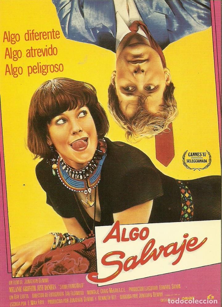 Cinema: ALGO SALVAJE - 3 POSTALES