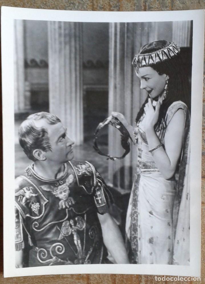 Cine: CESAR Y CLEOPATRA. VIVIEN LEIGH, CLAUDE RAINS