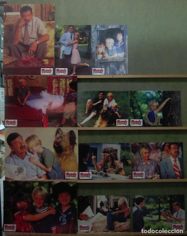 Cinema: ACZ98 DANIEL EL TRAVIESO WALTER MATTHAU SET 12 FOTOCROMOS ORIGINAL ALEMAN