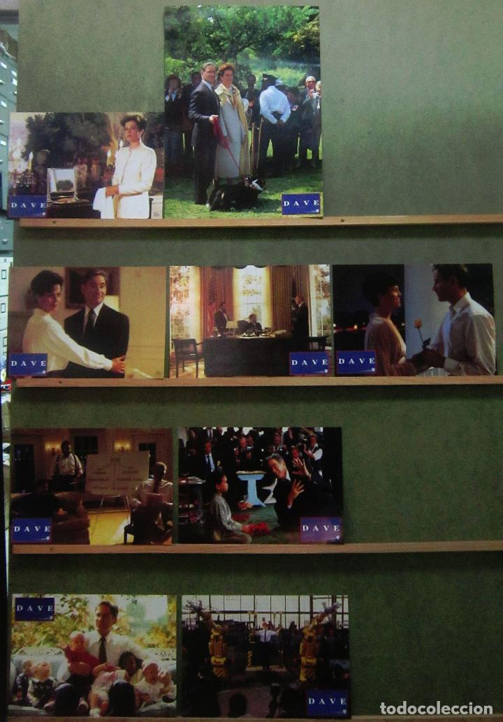 Cinema: ACZ96 DAVE PRESIDENTE POR UN DIA KEVIN KLINE SIGOURNEY WEAVER SET 9 FOTOCROMOS ORIGINAL ALEMAN