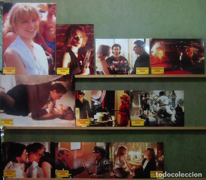 Cinema: ACZ97 LA ASESINA BRIDGET FONDA GABRIEL BYRNE SET 10 FOTOCROMOS ORIGINAL ALEMAN