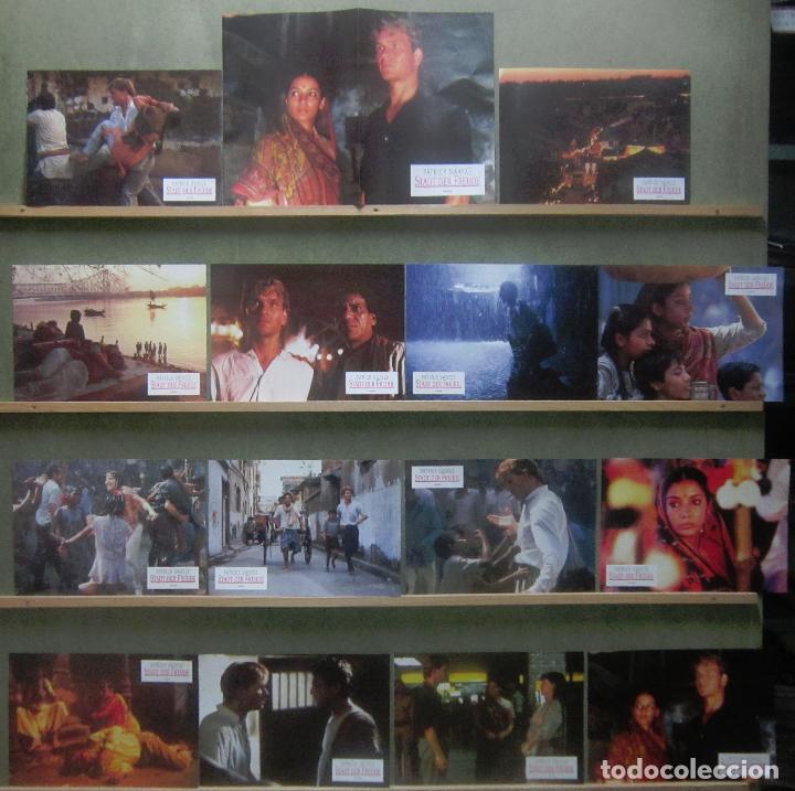 Cinema: ZA71 LA CIUDAD DE LA ALEGRIA PATRICK SWAYZE SET 15 FOTOCROMOS ORIGINAL ALEMAN