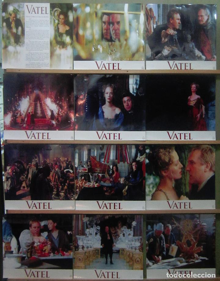 Cine: ZA73 VATEL UMA THURMAN GERARD DEPARDIEU SET 12 FOTOCROMOS ORIGINAL FRANCES