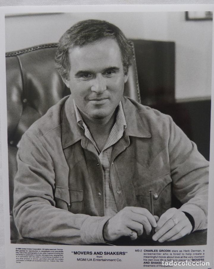 Cine: Charles Grodin-8x10-B & N-Promo-Still, MOVERS AND SHAKERS-MS-2, a...