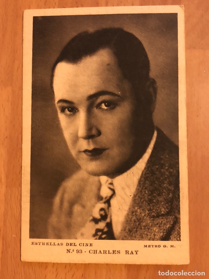 Cine: Antigua postal estrellas del cine 93 charles ray