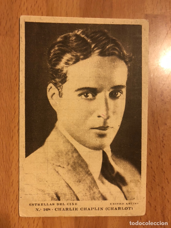 Cine: Antigua postal estrellas del cine 168 charlie chaplin charlot