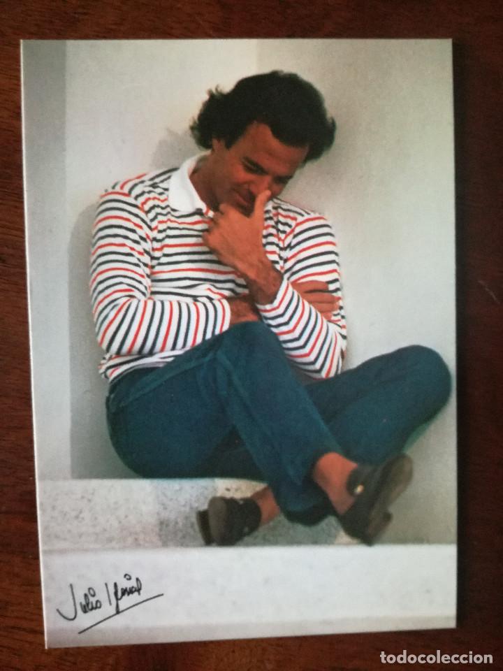 Cine: POSTAL JULIO IGLESIAS COLECCI&Oacute;N PERLA NUEVO