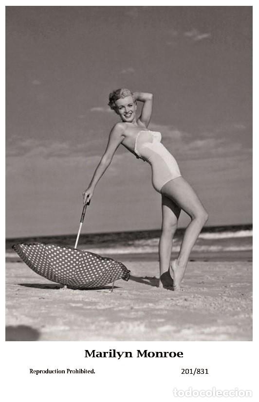 Cine: MARILYN MONROE - Film star Pin Up PHOTO POSTCARD - 201-831 Swiftsure Postcard