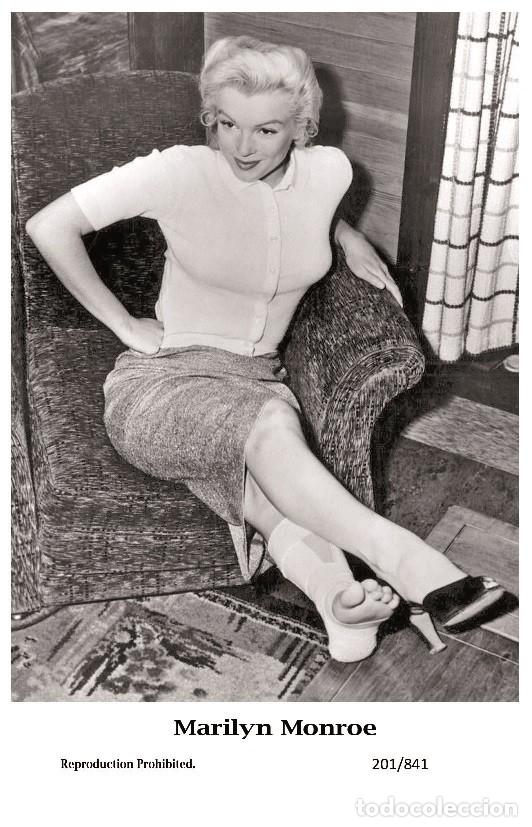 Cine: MARILYN MONROE - Film star Pin Up PHOTO POSTCARD - 201-841 Swiftsure Postcard