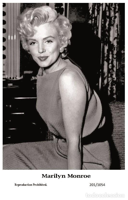 Cine: MARILYN MONROE - Film star Pin Up PHOTO POSTCARD - 201-1054 Swiftsure Postcard