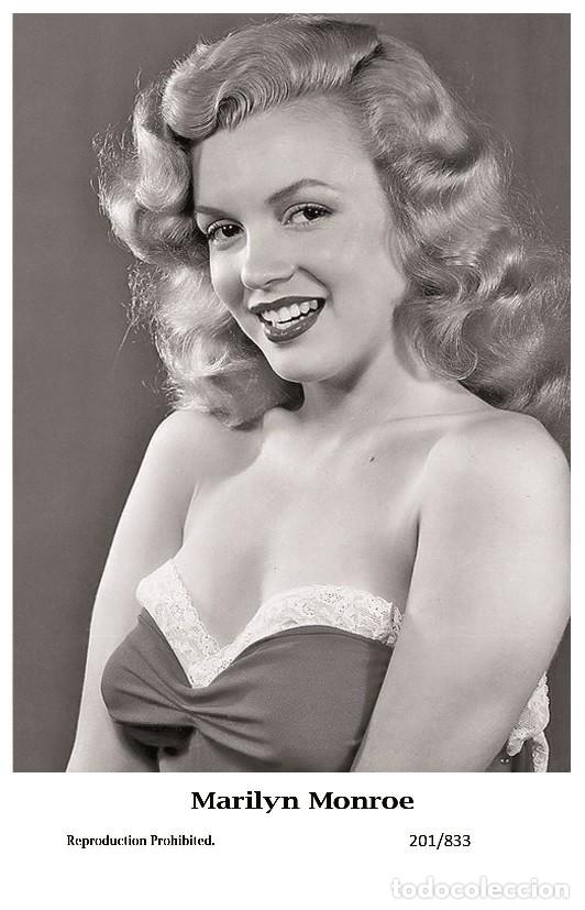 Cine: MARILYN MONROE - Film star Pin Up PHOTO POSTCARD - 201-833 Swiftsure Postcard