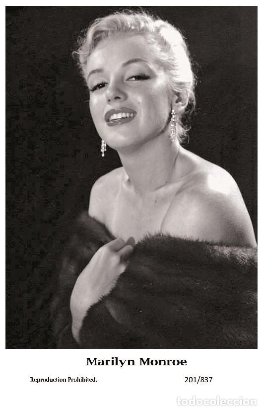 Cine: MARILYN MONROE - Film star Pin Up PHOTO POSTCARD - 201-837 Swiftsure Postcard