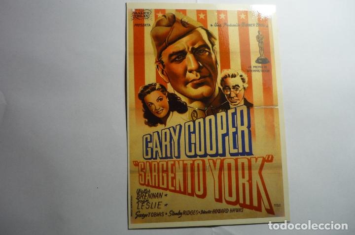 Cine: postal sargento york -gary cooper