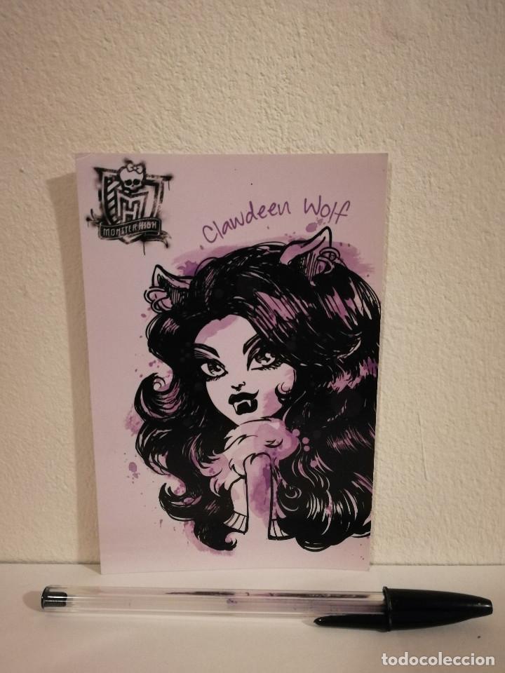 Cine: TARJETA ORIGINAL -10*15- MONSTER HIGH - ALBUM - N UMERO 082