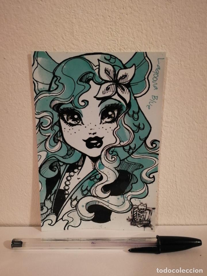 Cine: TARJETA ORIGINAL -10*15- MONSTER HIGH - ALBUM - NUMERO 083 - ANIMACION - PANINI