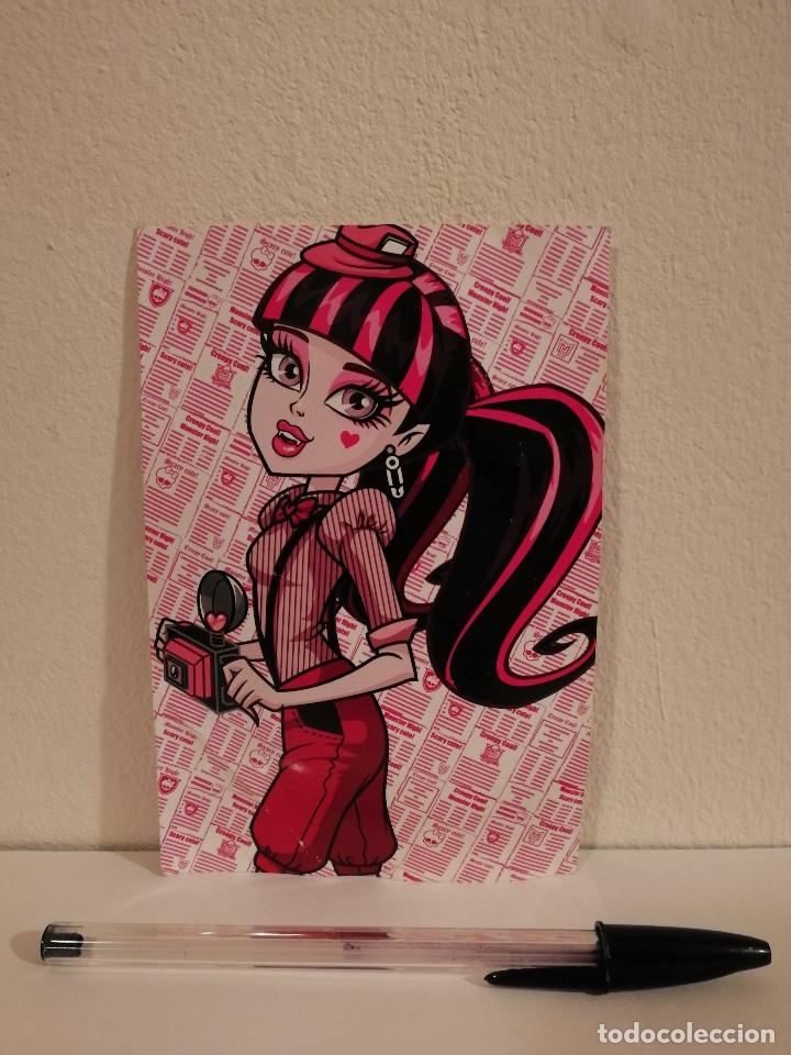 Cine: TARJETA ORIGINAL -10*15- MONSTER HIGH - ALBUM - NUMERO 026 - ANIMACION - PANINI