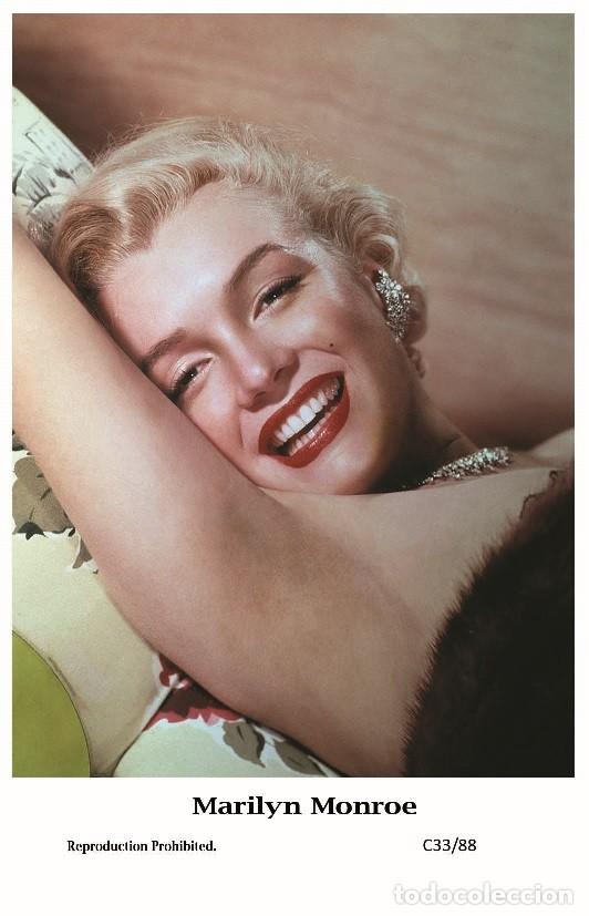 Cine: MARILYN MONROE - Film star Pin Up PHOTO POSTCARD- Publisher Swiftsure 2000 (C33/88)