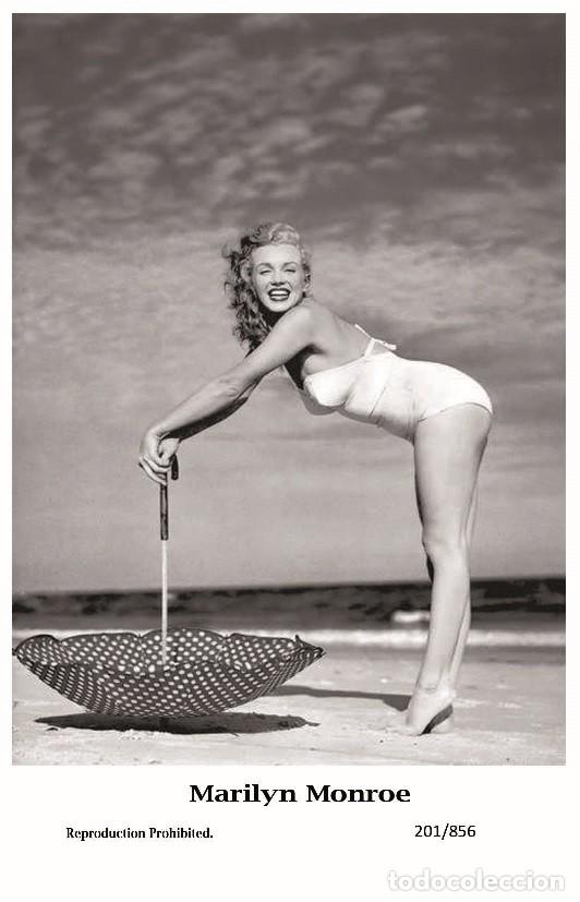 Cine: MARILYN MONROE - Film star Pin Up PHOTO POSTCARD- Publisher Swiftsure 2000 (201/856)