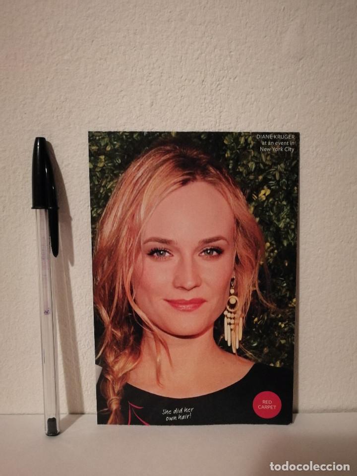Kino: TARJETA ACARTONADA -10*15- DIANE KRUGER - ALBUM - SMILE