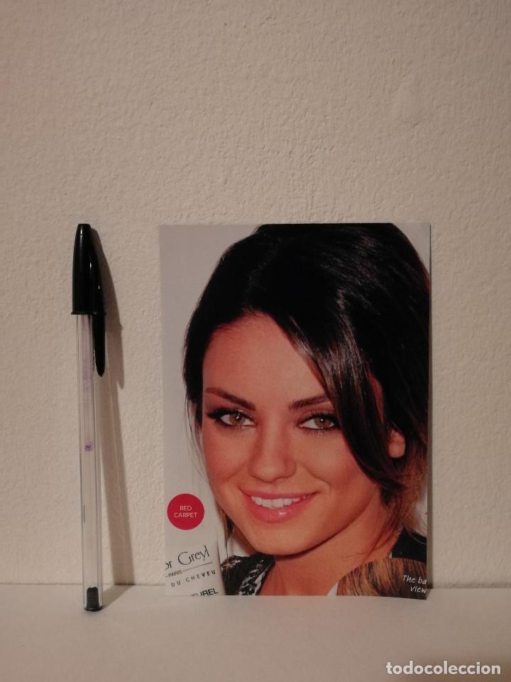 Cin&eacute;ma: TARJETA ACARTONADA -10*15- MILA KUNIS - ALBUM - SONRISA